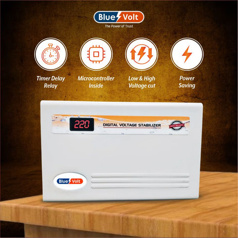 BV450A 4KVA 150V-280V Digital Voltage Stabilizer for up to 1.5 Ton AC