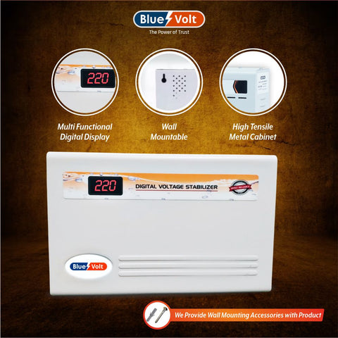 BV450A 4KVA 150V-280V Digital Voltage Stabilizer for up to 1.5 Ton AC